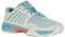 K-Swiss Performance Damen Express Light 3 HB Tennis Shoe, Blanc de Blanc/Nile Blue/Desert Flower, 41.5 EU