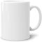 Acen Merchandise Tazze a sublimazione senza stampa di alta qualità, in ceramica o in set, tazze a sublimazione con inchiostro (4 pezzi, bianco)