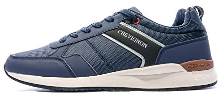 Chevignon Herren Baskets Marine Homme Deonce Sneaker, Marineblau, 44 EU
