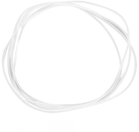 Cinturón de Tocadiscos, Reemplazo de Cinturón de Goma de Tocadiscos Transparente Profesional para Cinturón de Transmisión de Tocadiscos, Cinta de Fonógrafo, 39,4 Pulgadas
