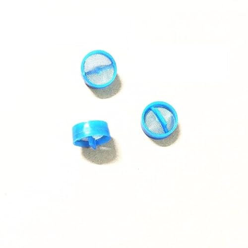 10 Uds. Válvula de entrada de agua for lavadora, pantalla de filtro de acero inoxidable, rueda ondulada, filtro de tubo de entrada de agua for lavadora