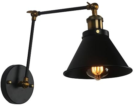 BESTonZON schlafzimmer beleuchtung wandleuchte Hochwertige Verarbeitung wandfackel wandlapme wand leuchten wand lampen Barbeleuchtung wand lichter industrieller Stil Wandlampe Nachtlicht