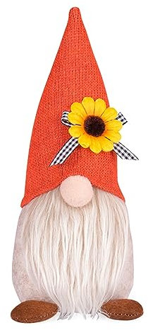 Herbst-Zwerge, handgefertigt, Erntedankfest, skandinavische schwedische Figuren, Plüsch-Ornamente für Küche, Regal, Dekorationen, schwedische Zwerge im Freien