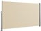 SVITA Seitenmarkise ausziehbar Sichtschutz Balkonmarkise Sichtschutz Sonnenschutz UV50+Terrasse 300x180cm Beige
