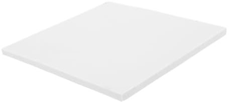 KONTONTY Paint Your Own Ceramic Plate Unfinished White Square Ceramic Chip for Painting DIY Crafts Home Decor