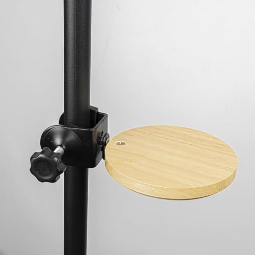 FSLiving Blumenregal mit Klemme, 12 cm Pflanztreppe Blumentreppe Pflanzenregal, Pflanzen Pflanzenhalter für Garten Balkon Haus, 1 Stück