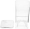HONMEET Cotton Pad Dispenser Container Makeup Pad Container Cotton Rounds Box Nail Art Wipes Holder Manicure Towel Storage Box