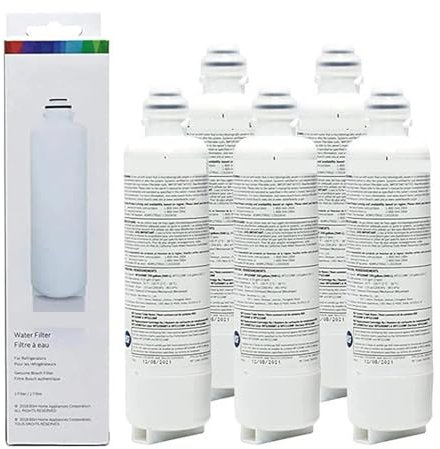 UEIUTEHD Ersatzfilter for Kühlschrank-Wasserreiniger, Kompatibel Mit Bosch, BORPLFTR55, RA450022, REPLFLTR55 Ultra Clarity Pro(5pcs)