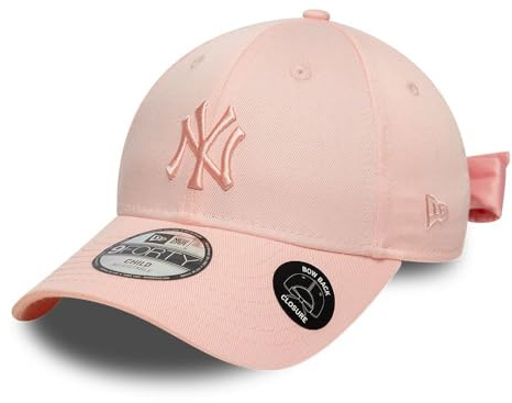 New Era New York Yankees Bow Back 9Forty Kids Cap Rosé mit Schleife - Youth