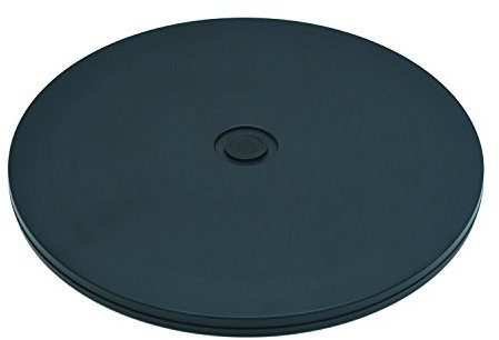 af-wan Plattenspieler Organizer, Lazy Susan Turntable, schwere drehbar Stahl Kugellager Ständer für Monitor, TV, Computer Laptop, Küche Ecke, Tisch Jewelry Organizer