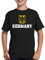 T-shirt pour enfant Coupe du monde de football - Noir - 98 cm-104 cm