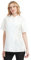 TOPTIE Women's Chef Coat With White Mesh Short Sleeve Chef Jacket