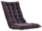 OMKMNOE Sitzkissen Gartenstuhlauflage, Indoor Outdoor Stuhlauflagen Hochlehner-Auflage Sitzauflage Kristall Samt Terrasse Sessel Deckchair Liege Rocking Stuhl Pad 120X48x10cm,Grau,48 * 120cm