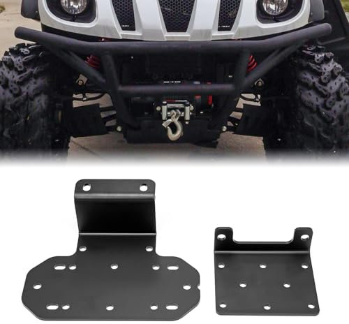 WeiSen Frontwinde Mount Plate Kit Kompatibel mit Yamaha Rhino 450 660 700 2003-2013
