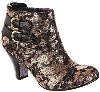 Irregular Choice Pensaci, Scarpe décolleté Donna, Oro Rosa, 37 EU