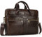 newsbirds 15.6 Zoll Herren Laptoptasche Leder Aktentasche Umhängetasche Handtasche für Business Notebook Büro, 3316 Braun