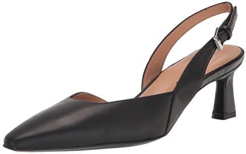 Naturalizer Women's Ballet Flats & Pumps - Dalary Slingback, Black Leather, UK 7, Medium Fit