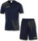 Uhlsport Herren Score 26 Fußball Trikot-Set - Fußball-Set Bestehend Aus Trainings-Shirt Und Trainings-Hose, Marine/fluo Gelb, XXL EU