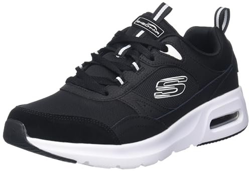 Skechers Men's Tres-Air Uno Trainers, Black, 9.5 UK
