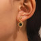 Wendalern Schlange Tropfen Ohrringe Vintage Smaragd Schlange Baumeln Ohrringe Schlange Wickeln Grün Kristall Ohrschmuck Strass Schlange Erklärung Ohrstecker Für Frauen Mädchen