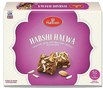 Haldiram's Habshi Halwa | Dessert | Sweet Gifts | Festival | Celebrations | Popular Indian Sweets | 300g