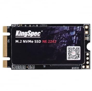 KingSpec SSD M.2 NVME 2242 PCle Gen 3×2, NVMe 1.3 512Go NE-512 (2242) Compatible Apple