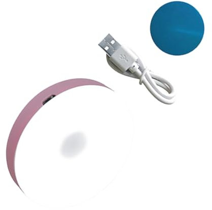 Mikikit neben Lampe tippen kabellose Tischlampen berührungssensor lampe tragbare Tischlampe nachtlampe dimmbar Innenlampe LED-Licht berühren Nachtlicht Licht klopfen Baby