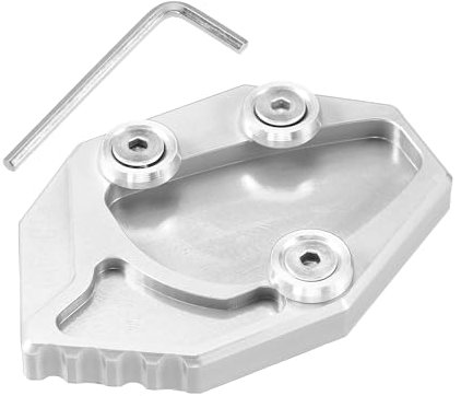 VekAuto Motorradständer-Set kompatibel für KAWASAKI ZZR1400 GTR1400, robuster Aluminiumlegierung Motorradständer in Silberton mit Halterung und Schraubenschlüssel
