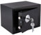 Sevico Tresor Safe Groß, Tresor mit Schlüssel Möbeltresor mit Schloss, Wandtresor für Zuhause, Geschäft, Büro, Hotel, Geld, Dokument, Schmuck, Reisepass 17x23x17cm