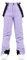 HOTIAN Damen Skihose Hosenträgerhose Snowboardhose Damen Winter Warm Wasserdicht Winddicht Abnehmbare Skilanglaufhose Thermohose Wanderhose Purple S