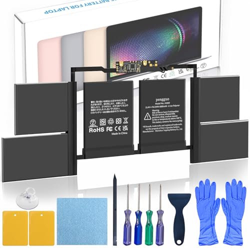 Batería A1820 compatible con MacBook Pro de 15 pulgadas A1707 (finales de 2016, mediados de 2017)