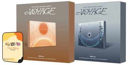 VIVIZ Album - VOYAGE ZIG + ZAG (2 Standard ver.) Full Set+Pre Order Benefits+BolsVos Exclusive K-POP Giveaways Package