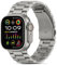 Tasikar Band Compatibile con Apple Watch Band 49mm 45mm 44mm 42mm Cinturino di ricambio in metallo inossidabile Premium Compatibile con Apple Watch Ultra SE Series 9 8 7 6 5 4 3 2 1, Titanio