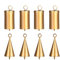 Glocken Rustikales Glockenspiel – Weihnachtsdekoration Glocken | Weihnachtsglocken zur Dekoration | Glocken-Weihnachtsbaum-Bastelarbeiten für Wände, Höfe und Wohnzimmer