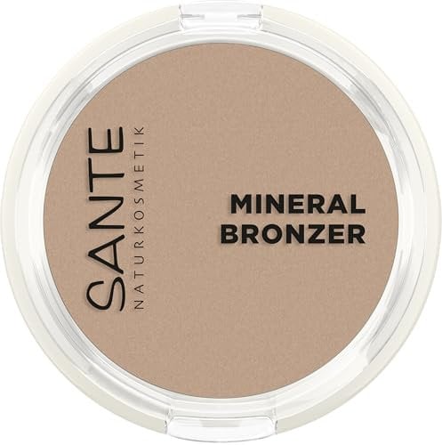 SANTE Naturkosmetik Mineral Bronzer - 9 g - Bronzing Powder mit Bio-Kakaobutter - hochpigmentierte Puder-Textur - vegan & dermatologisch getestet