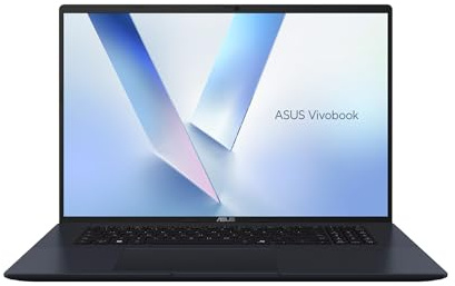 ASUS Vivobook 18 | 18 WUXGA | Ryzen 7 260 | RAM: 48GB | SSD: 8TB | Laptop in Quiet Blue | 144Hz Display | beleuchtete Tastatur | Windows 11 Pro | Office 2024 Pro | Notebooktasche