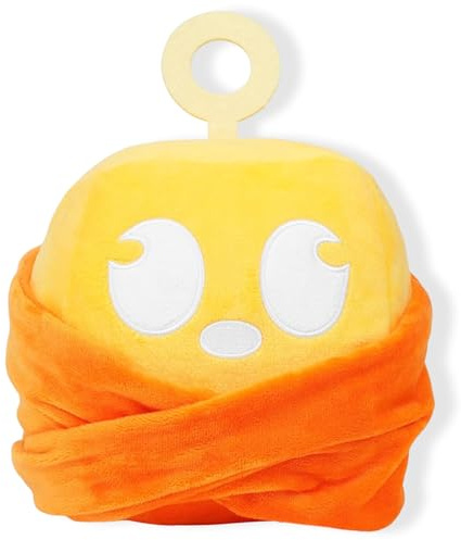 Axinyijia Fruits Kuscheltier Fruit Figur Plushies Spielzeug Geschenk für Fans (Gelb)