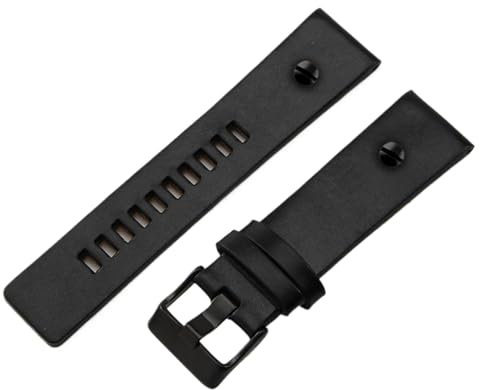 Bihahyj Uhrenarmband aus echtem Leder, 22 - 34 mm, 34mm, Leder, Kein Edelstein