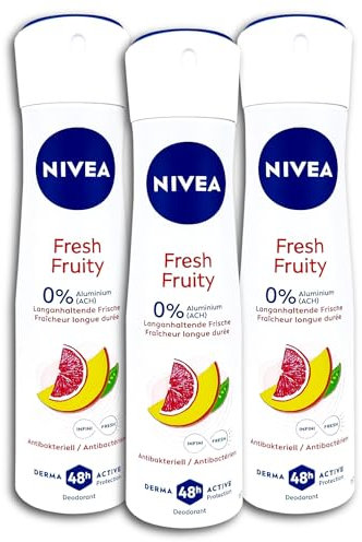 3 er Pack NIVEA Deo Spray fresh fruity 3 x 150 ml