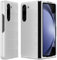 BonYonka Case for Samsung Galaxy Z Fold 5, Hard PC Slim Fit Bumper Case, Anti-Scratch Shockproof Protective Phone Cover, White