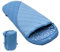 qeedo Buddy Junior Camping Schlafsack Kinder (10-25°C) 3 Jahreszeiten - Kinderschlafsack Mädchen Jungen (bis 140 cm / 10 Jahre) - whaleblue