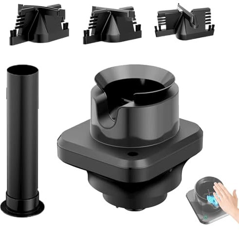 Broyeur À Expresso Électrique, Avec 3 Brosses, Broyeur Automatique De Marc De Café, Broyeur De Marc De Café, Anti-faux Toucher, Pour Une Variété De Bols De Café Moulu(Floortype)