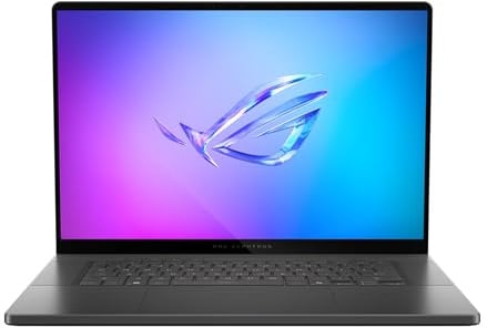 ASUS ROG Zephyrus G16 | Gray | 16 WQXGA OLED | AMD Ryzen AI 7 350 | RAM: 32GB | SSD: 1TB | NVIDIA RTX 5060 | beleuchtete Tastatur | Windows 11 Pro | Notebooktasche