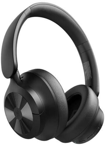 OneOdio Focus A1 Pro Wireless On-Ear Headphones, Active Noise Cancelling, Up to 70H Battery Life with Speed Charge, Bluetooth 6.0, Hybrid ANC,Clear Calls, Lightweight Portable, Comfortable Design