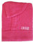 Irge Accappatoio con Cappuccio in Spugna 100% Cotone Tinta Unita Uomo Donna Unisex (Fucsia)