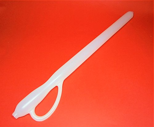 AlcoFermBrew Wein-Pipette 50cm - Probenehmer von Flüssigkeit - Kunststoff weiß mit Handgriff