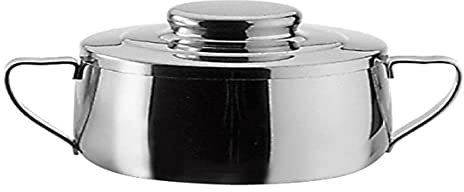 Motta 2208404 Zuccheriera con Manici Inox, Tazze 4