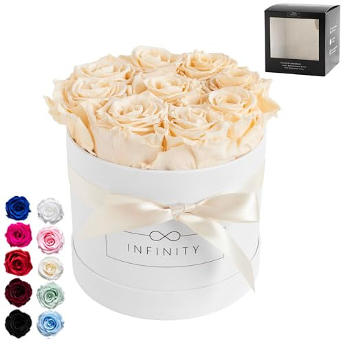 Infinity Flowerbox Medium Geschenkartikel, Champagne