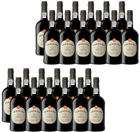 Portwein Ferreira Tawny - Dessertwein - 24 Flaschen
