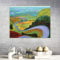 Diy-Malerei Nach Zahlen Für Erwachsene David Hockney (Garrowby Hill) Für Anfänger Auf Leinwand